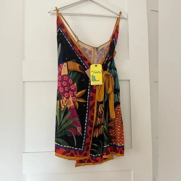 Farm Rio Wrap Dress - Picture 6 of 7